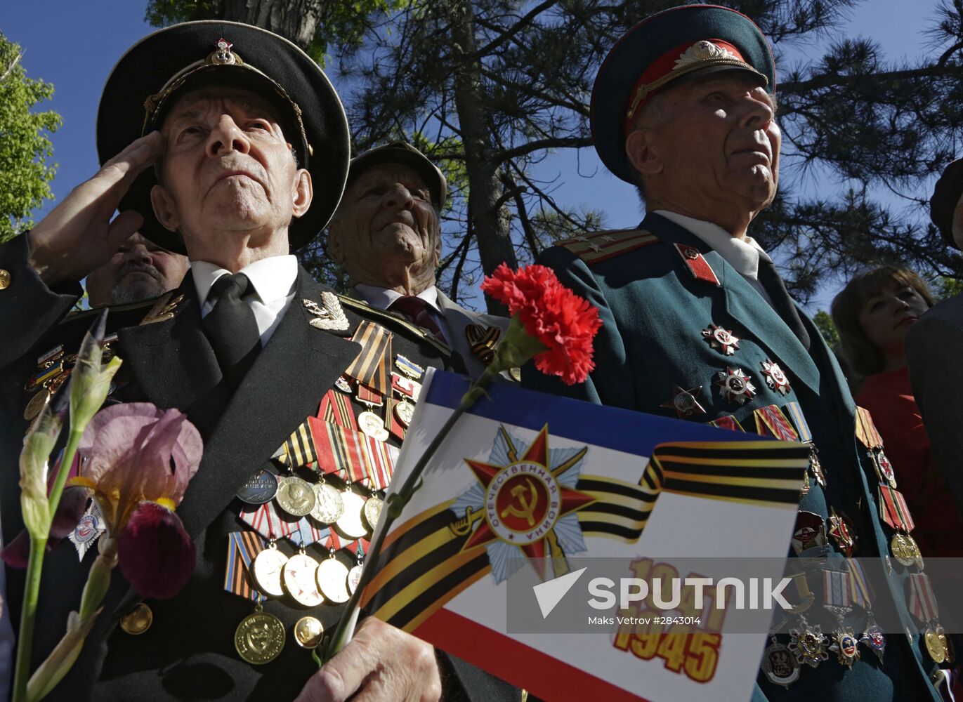 Celebrating 71th anniversary of Victory in Great Patriotic War