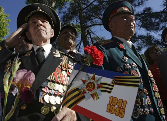Celebrating 71th anniversary of Victory in Great Patriotic War
