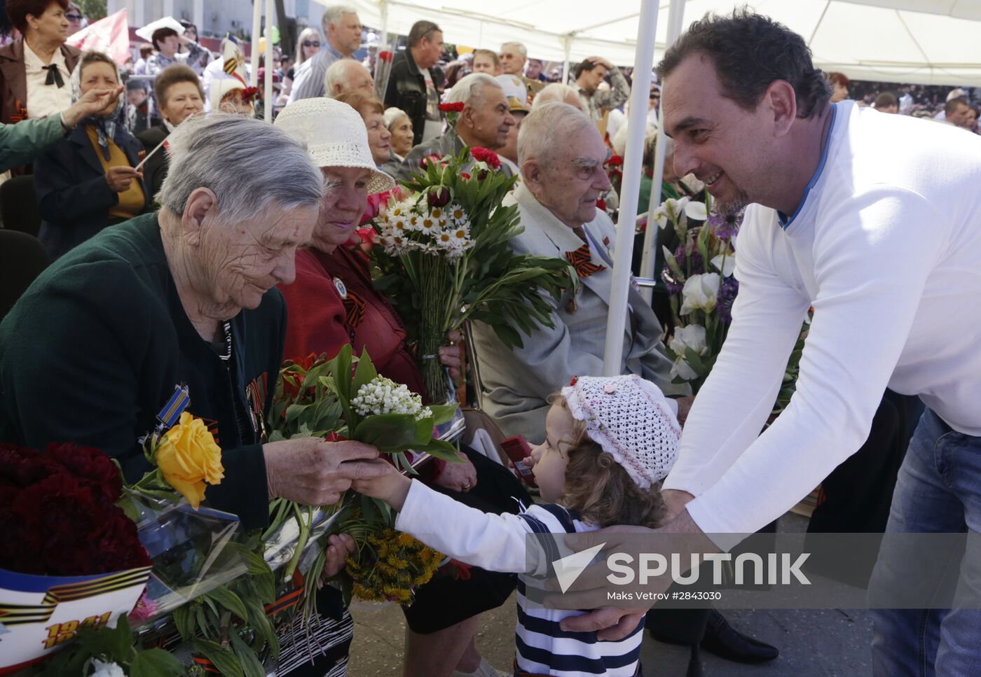 Celebrating 71th anniversary of Victory in Great Patriotic War