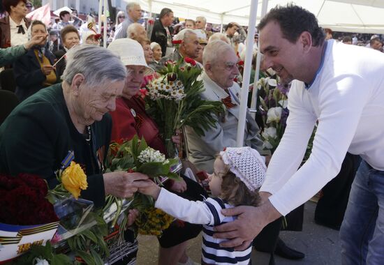 Celebrating 71th anniversary of Victory in Great Patriotic War