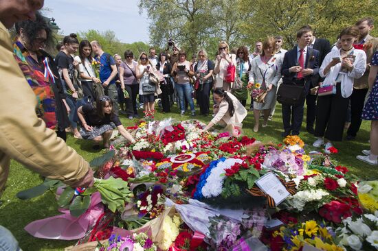 Celebrating 71th anniversary of Victory in Great Patriotic War