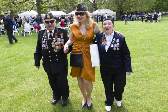 Celebrating 71th anniversary of Victory in Great Patriotic War