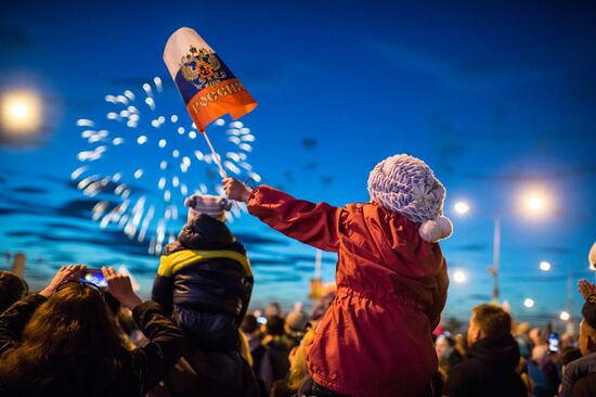 Fireworks across Russia to mark 71st anniversary of Victory in 1941-1945 Great Patriotic War