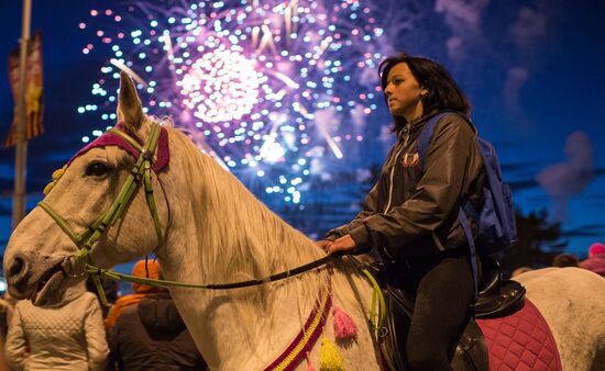Fireworks across Russia to mark 71st anniversary of Victory in 1941-1945 Great Patriotic War