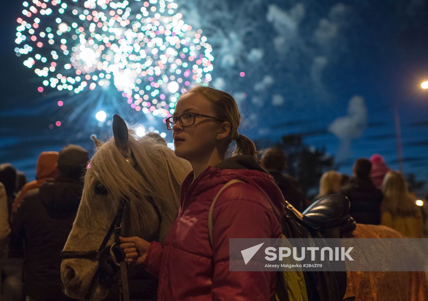 Fireworks across Russia to mark 71st anniversary of Victory in 1941-1945 Great Patriotic War