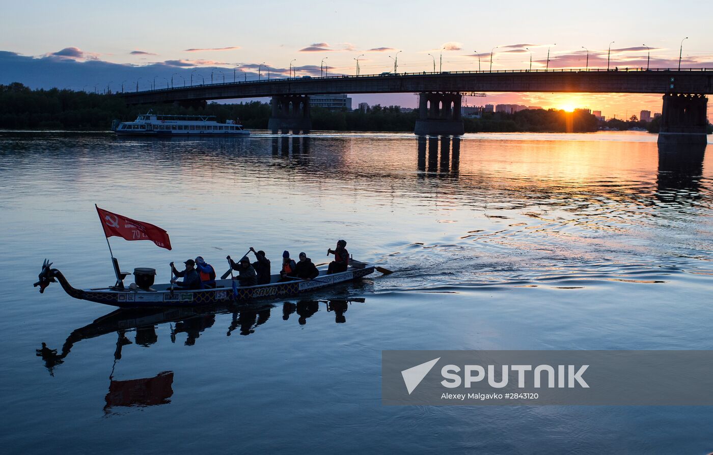 Fireworks across Russia to mark 71st anniversary of Victory in 1941-1945 Great Patriotic War