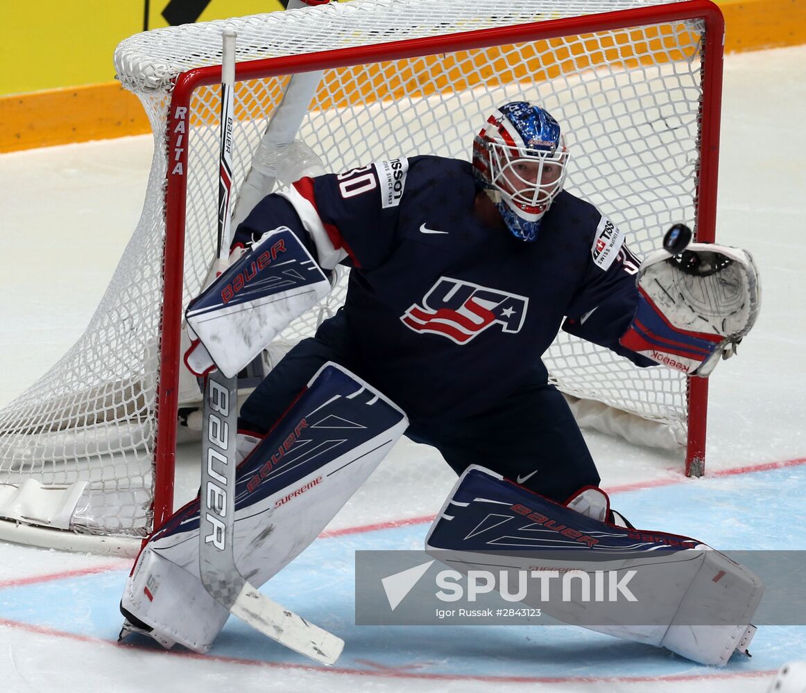 2016 IIHF World Ice Hockey Championship. Finland vs. USA