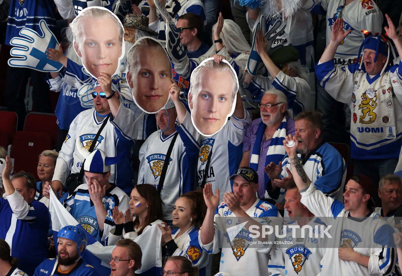 2016 IIHF World Ice Hockey Championship. Finland vs. USA