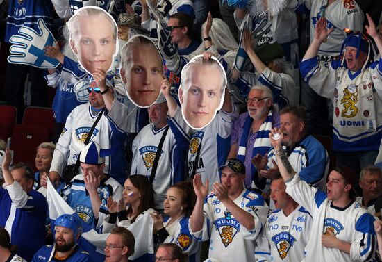 2016 IIHF World Ice Hockey Championship. Finland vs. USA