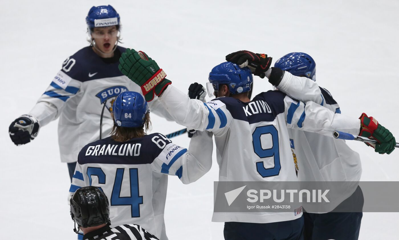 2016 IIHF World Championship. Finland vs United States
