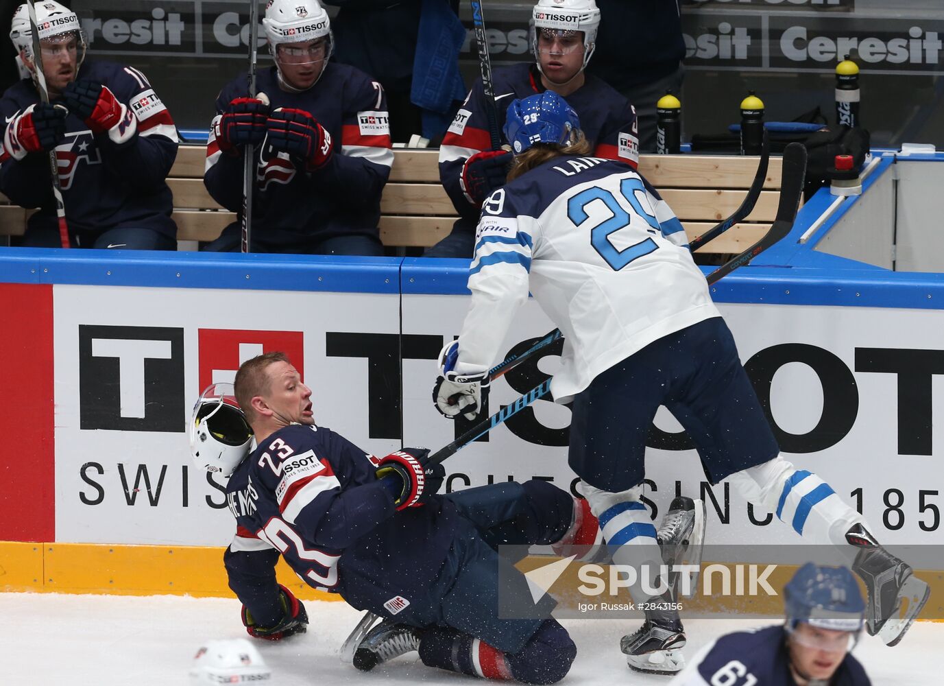 2016 IIHF World Championship. Finland vs United States