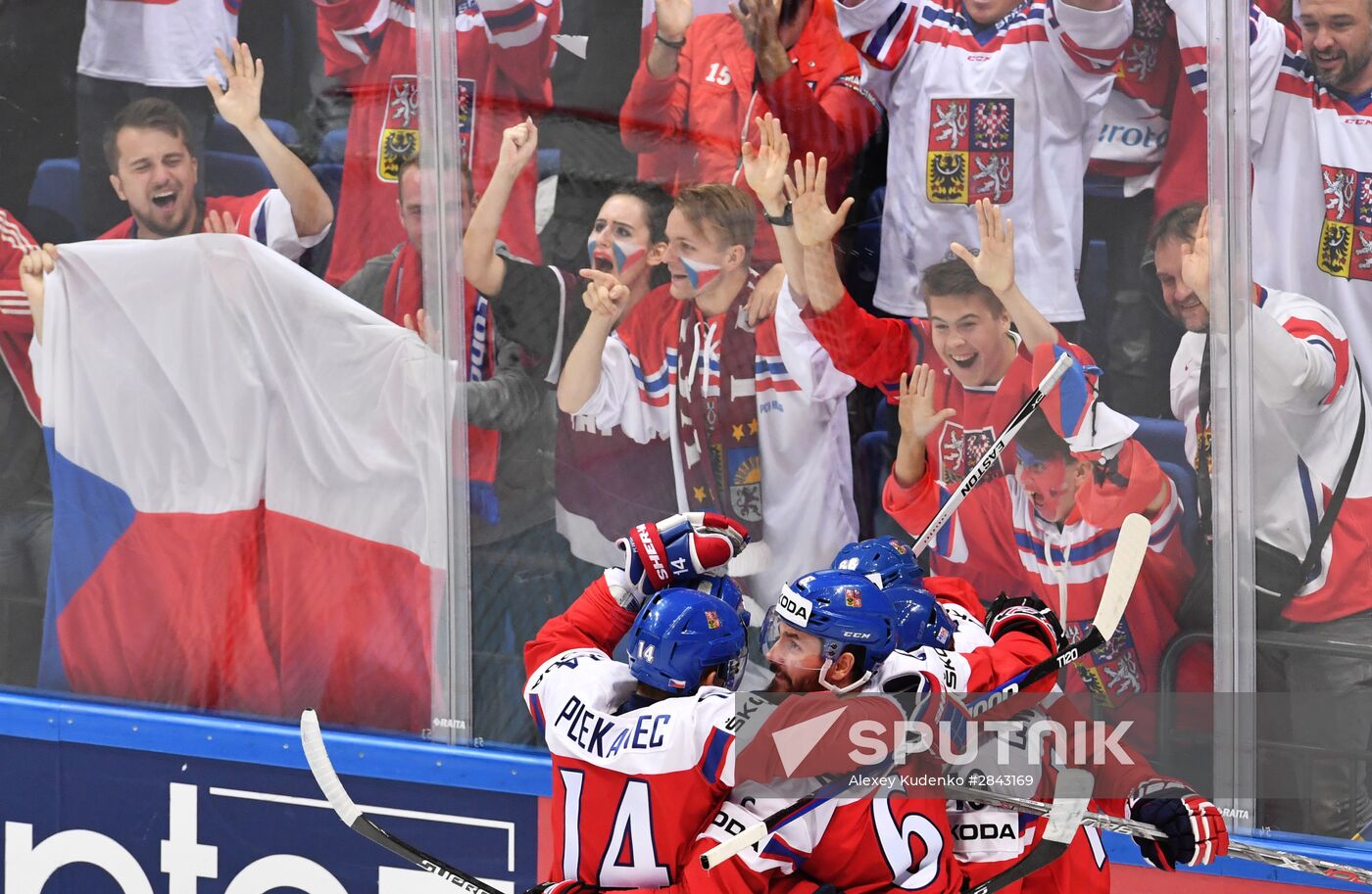 2016 IIHF World Ice Hockey Championship. Sweden vs. Czech Republic