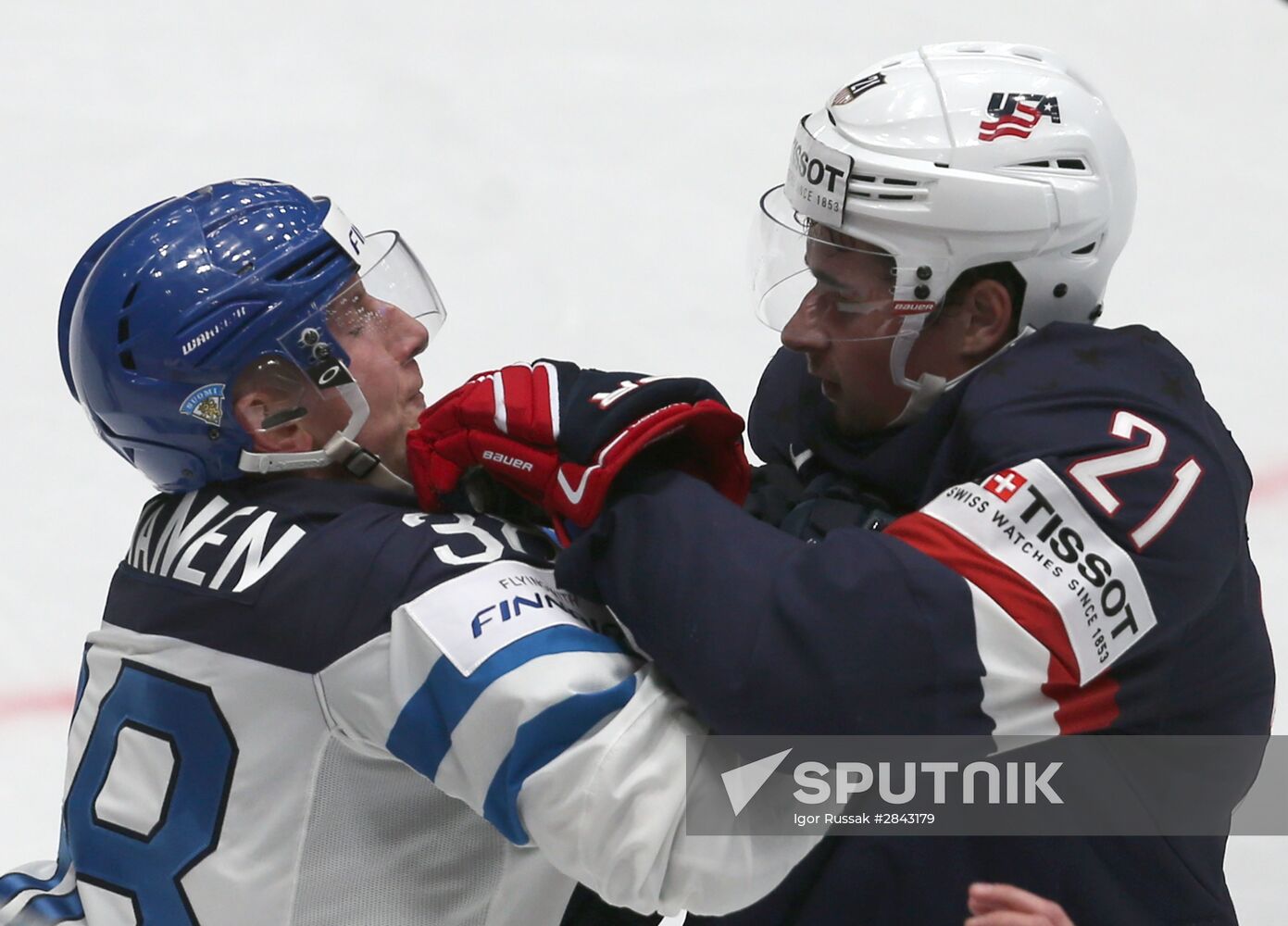 2016 IIHF World Championship. Finland vs United States
