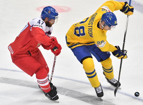 2016 IIHF World Ice Hockey Championship. Sweden vs. Czech Republic