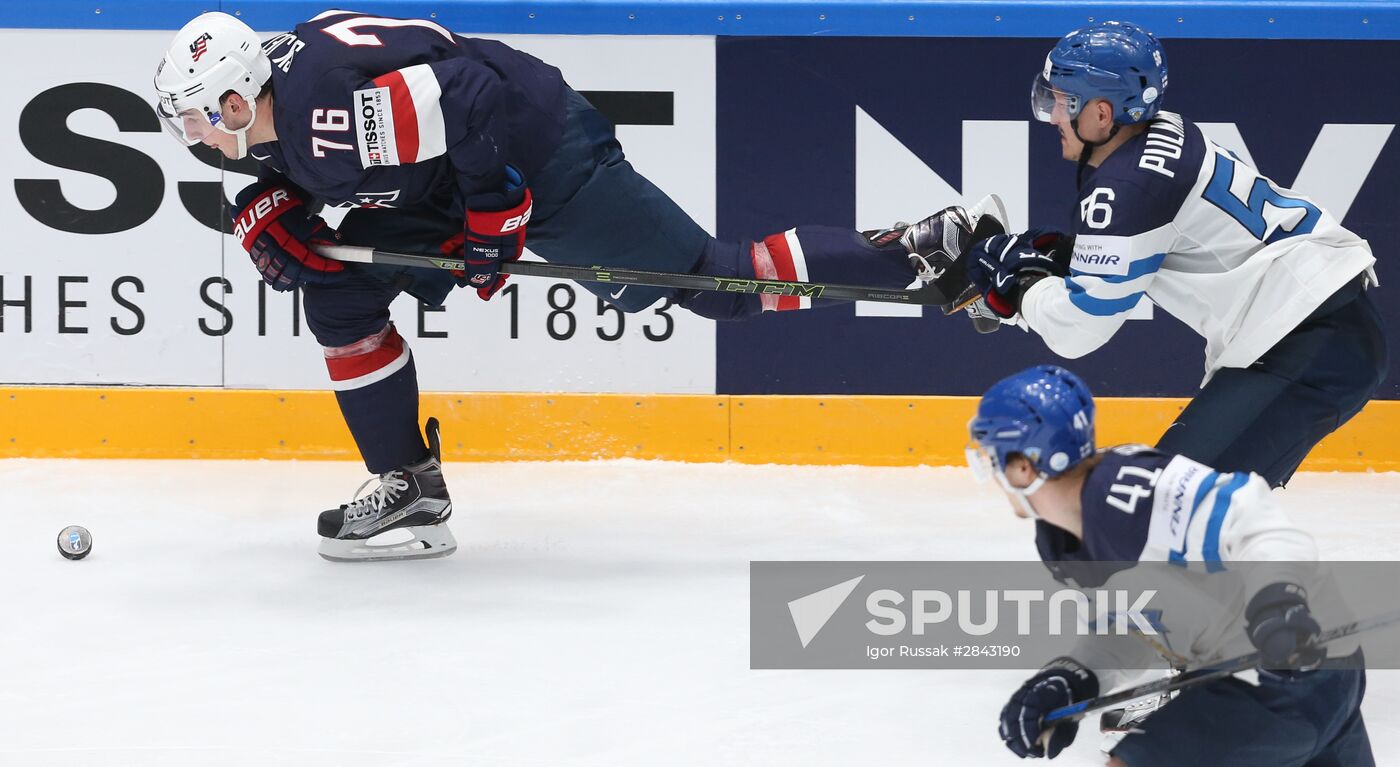 2016 IIHF World Championship. Finland vs United States