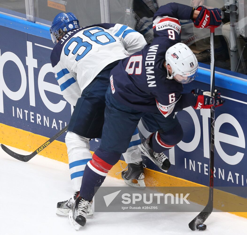 2016 IIHF World Championship. Finland vs United States