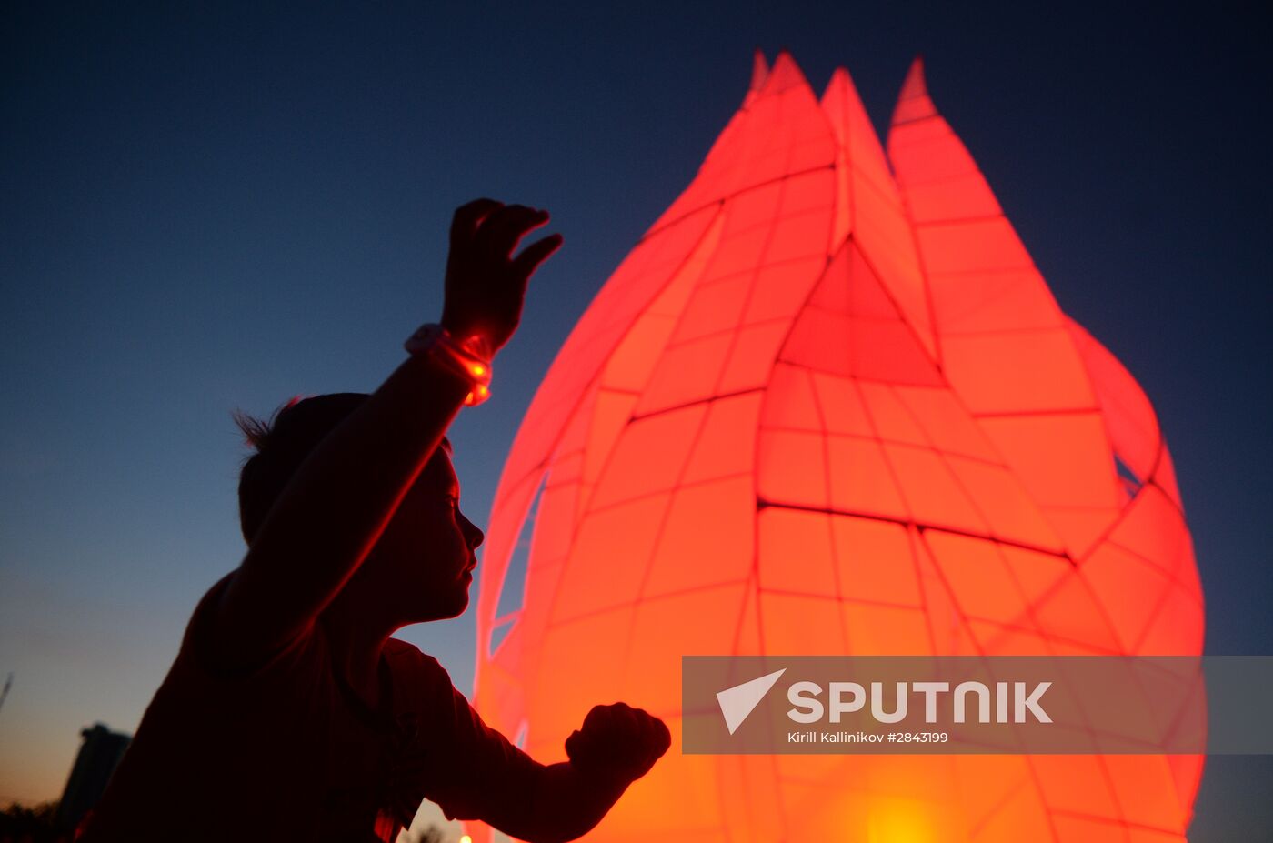 Light of Memory event in Russia