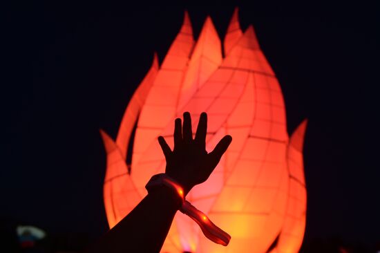 Light of Memory event in Russia