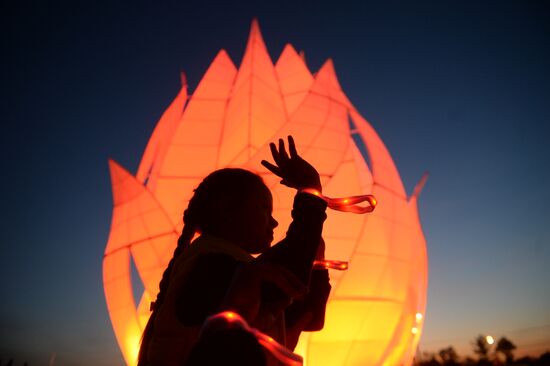 Light of Memory event in Russia