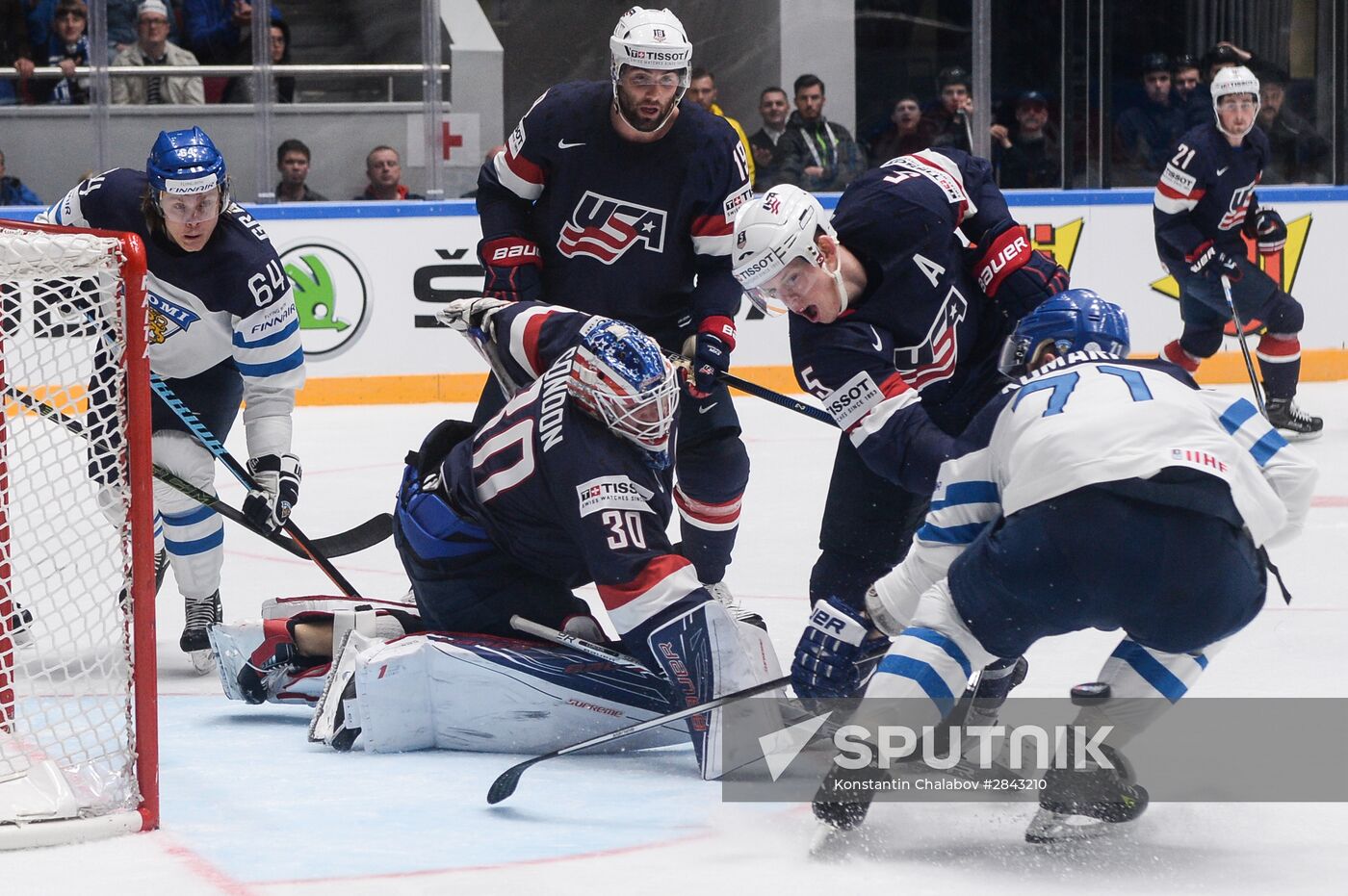 2016 IIHF World Championship. Finland vs United States