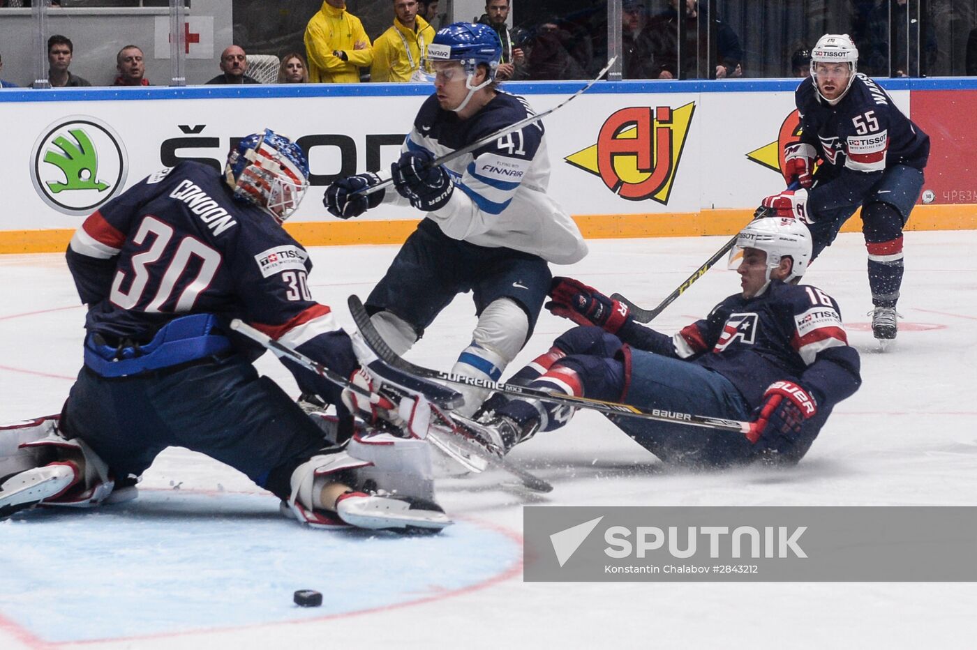 2016 IIHF World Championship. Finland vs United States