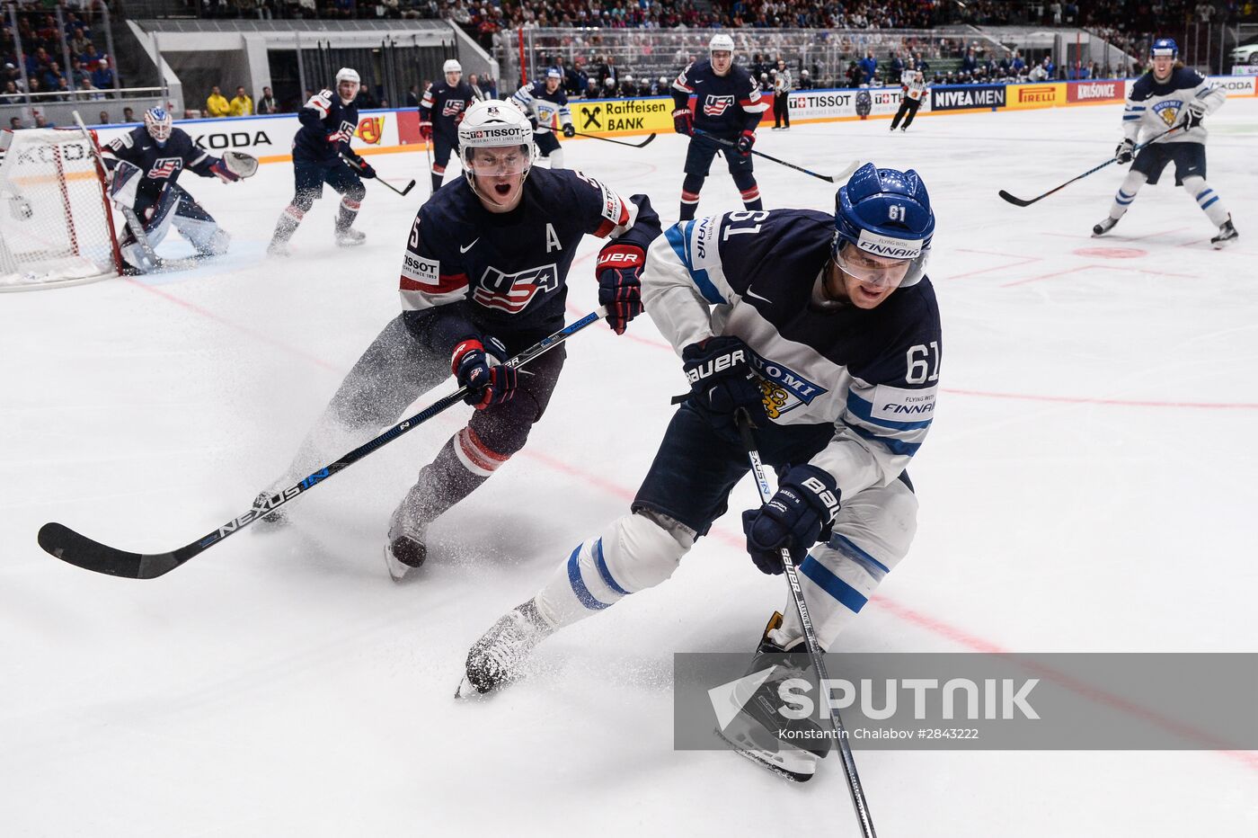 2016 IIHF World Championship. Finland vs United States