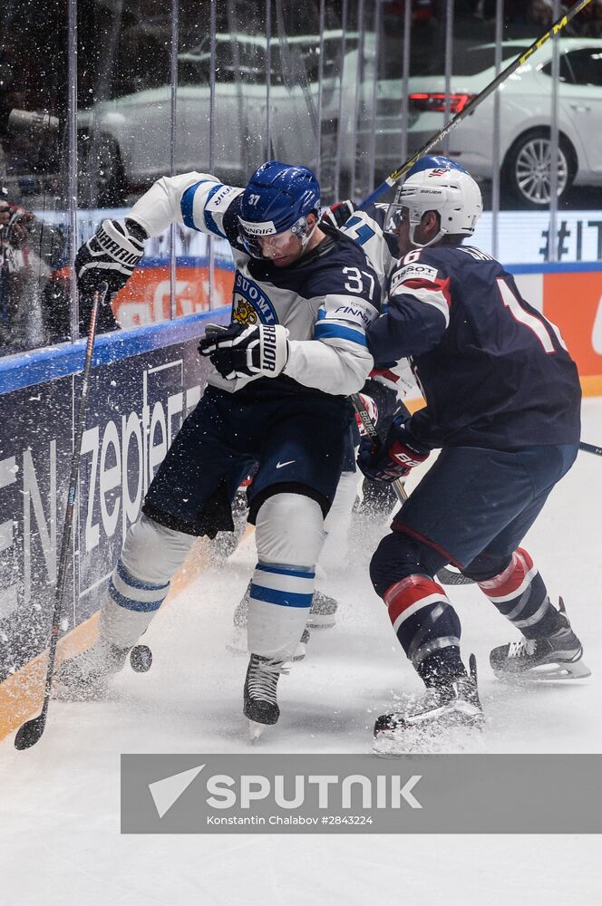 2016 IIHF World Championship. Finland vs United States