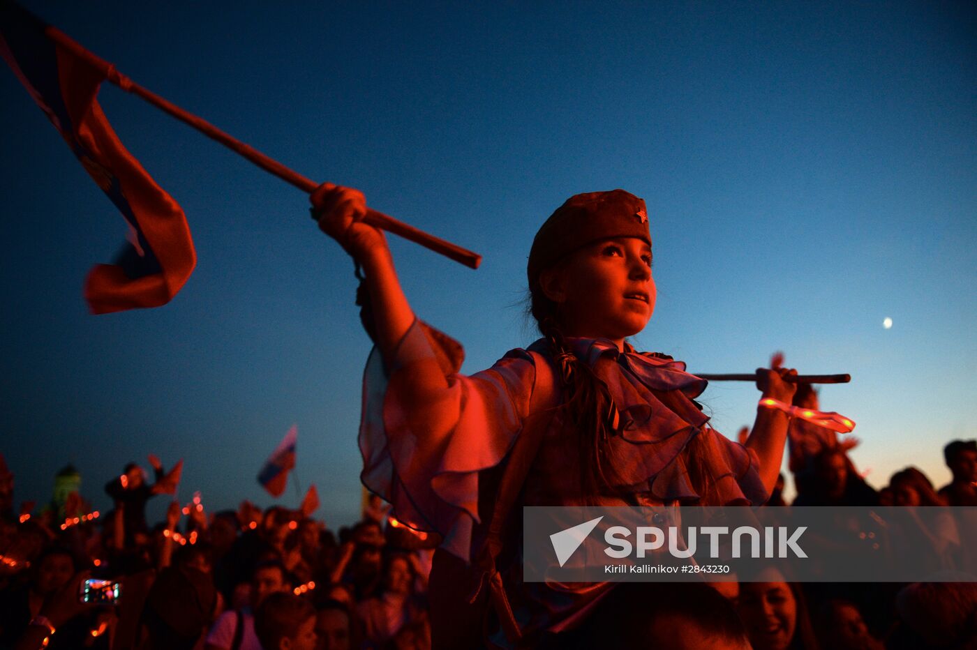Light of Memory event in Russia