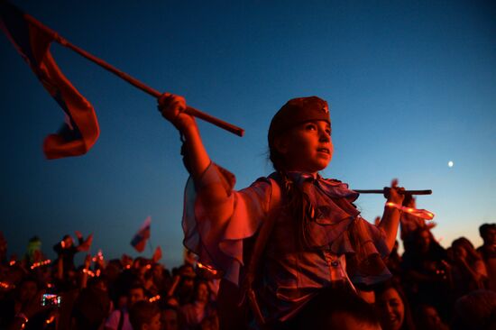 Light of Memory event in Russia
