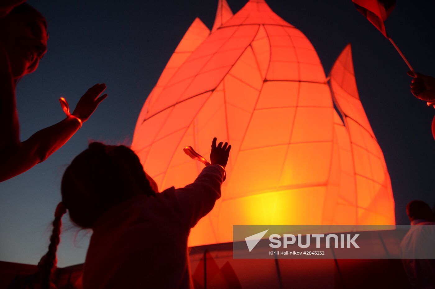Light of Memory event in Russia