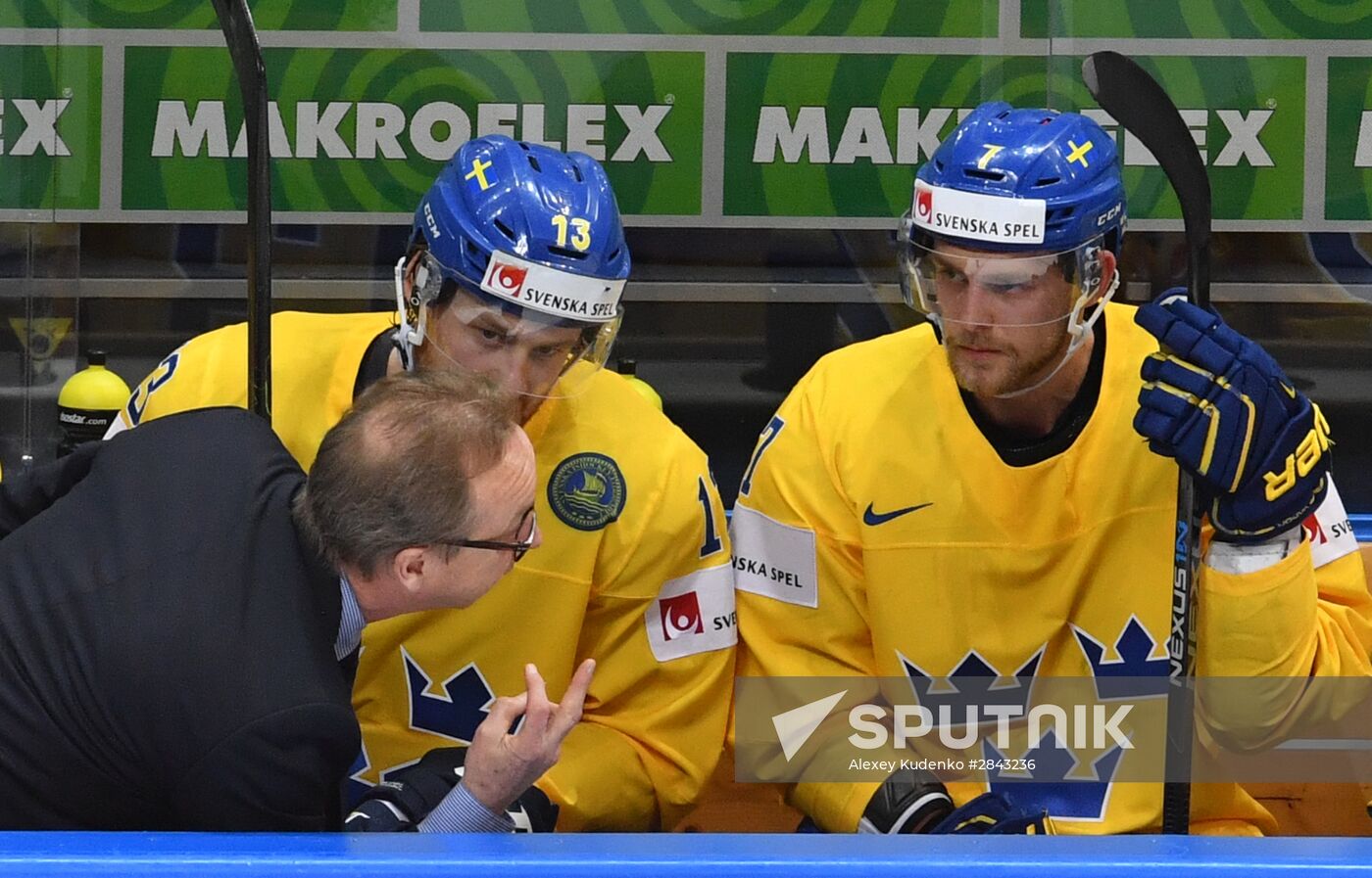 2016 IIHF World Ice Hockey Championship. Sweden vs. Czech Republic