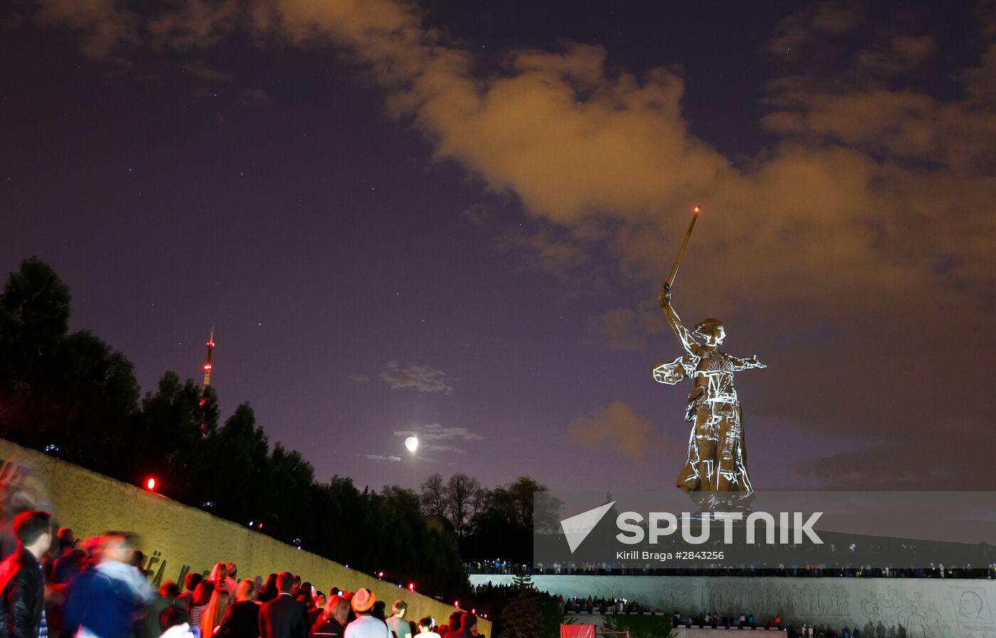 Light of Memory action in Russia