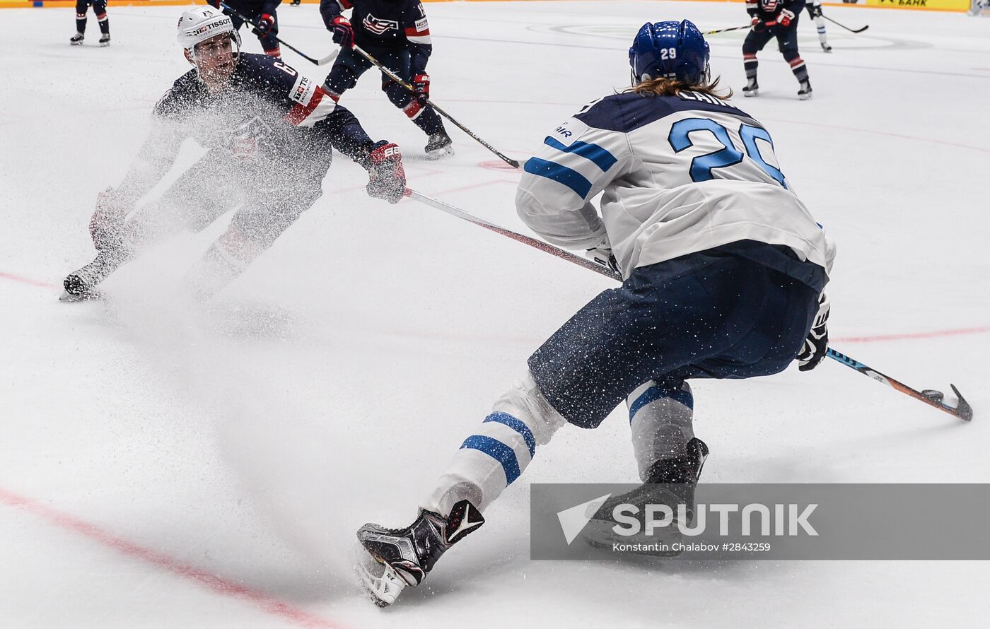 2016 IIHF World Championship. Finland vs United States