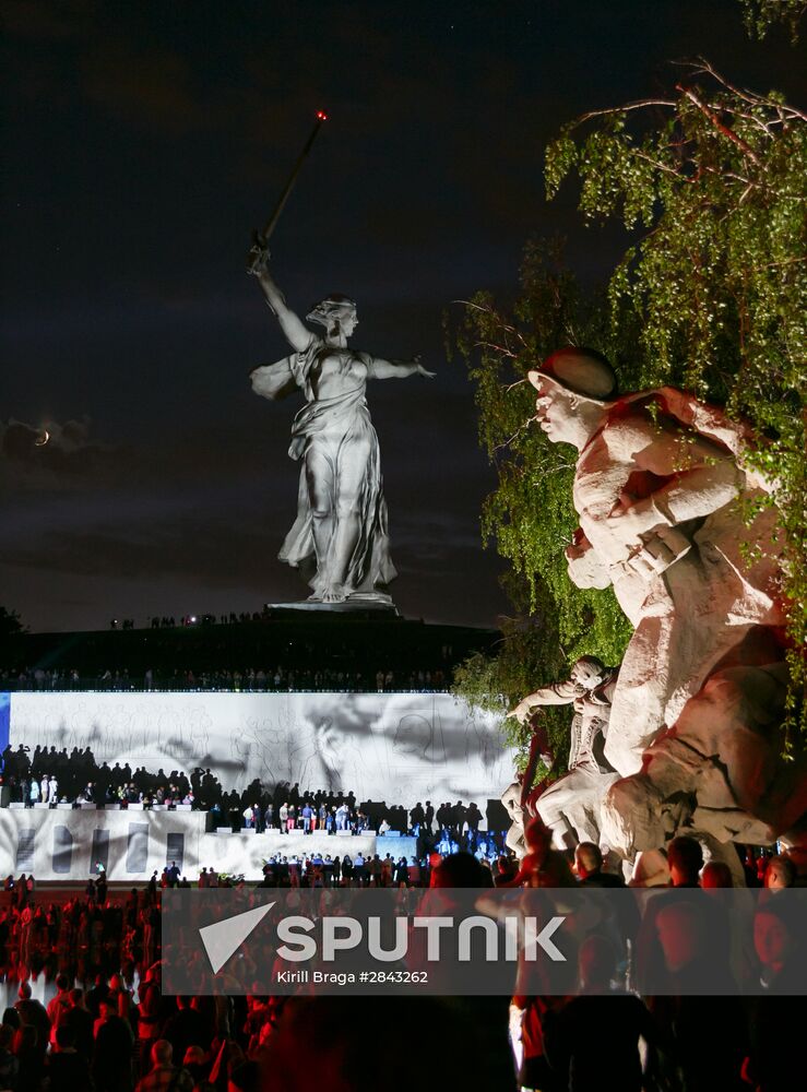 Light of Memory action in Russia