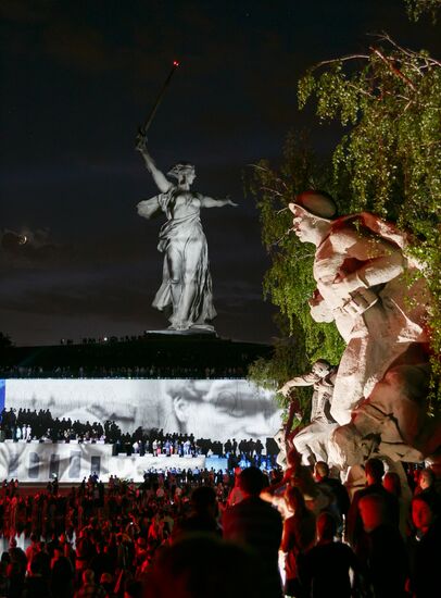 Light of Memory action in Russia