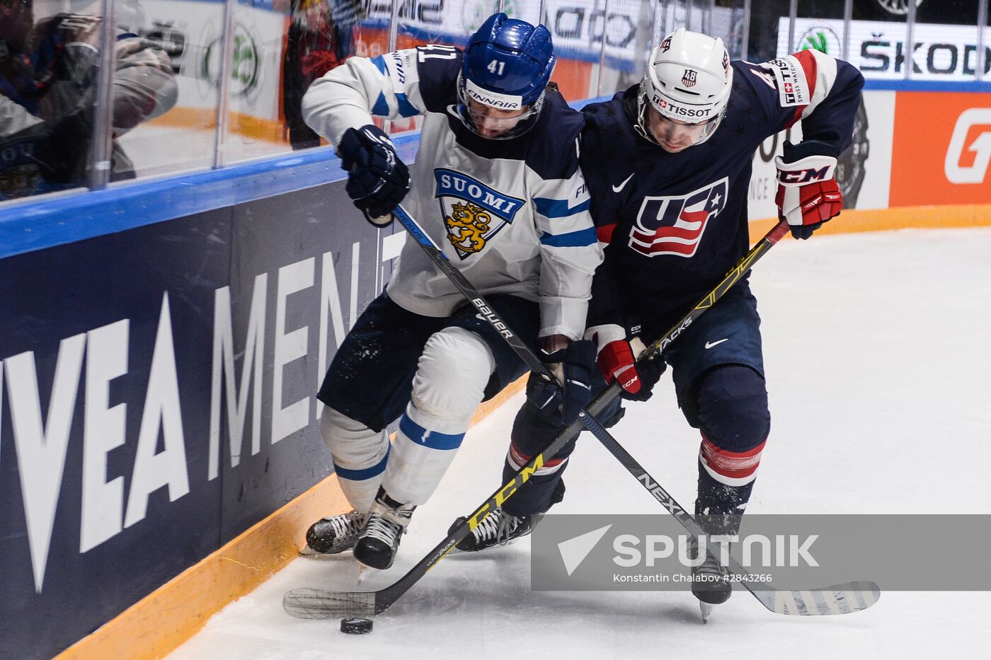 2016 IIHF World Championship. Finland vs United States