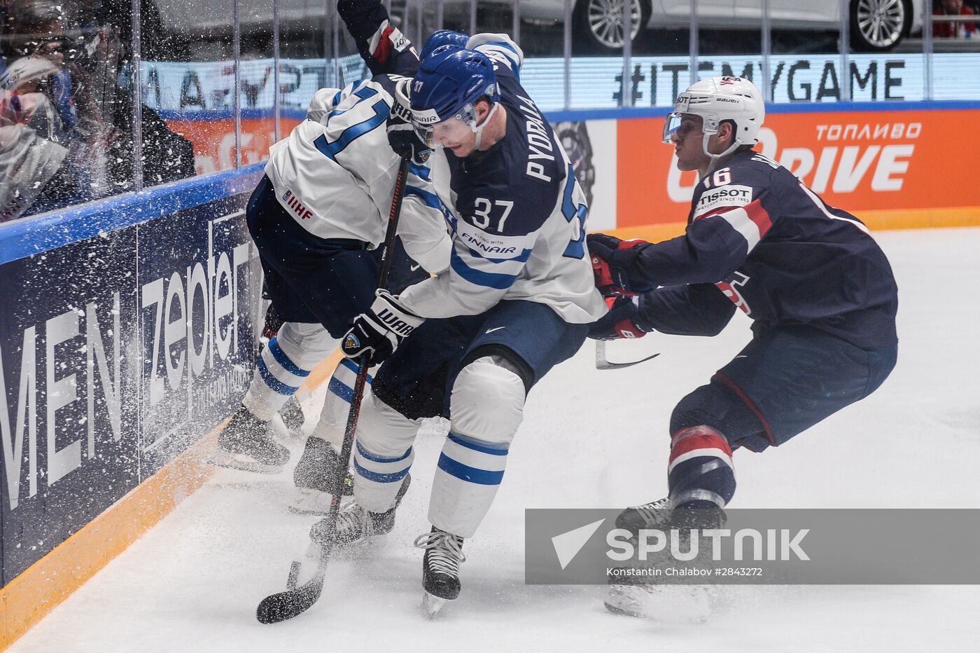 2016 IIHF World Championship. Finland vs United States
