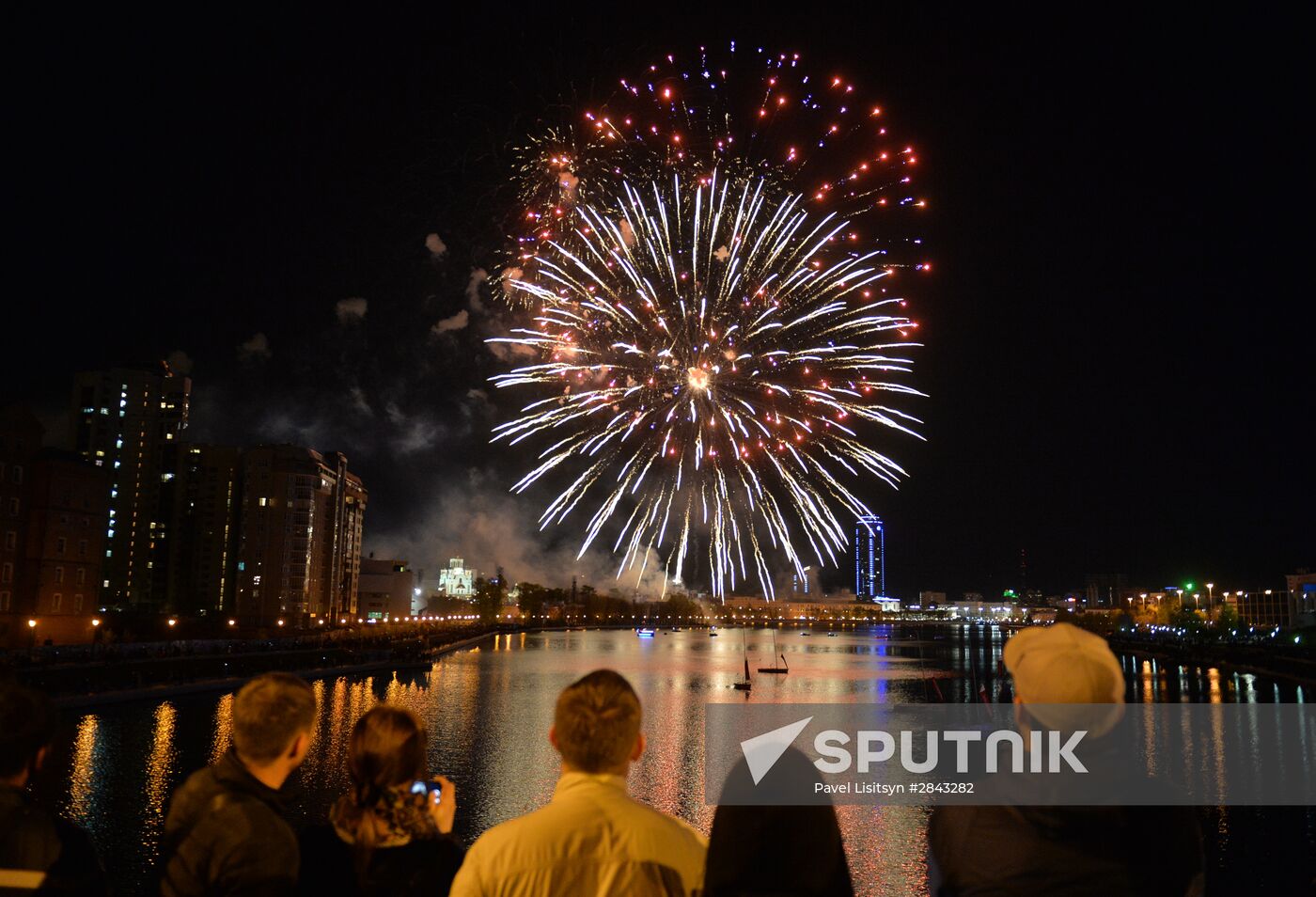Fireworks across Russia to mark 71st anniversary of Victory in 1941-1945 Great Patriotic War