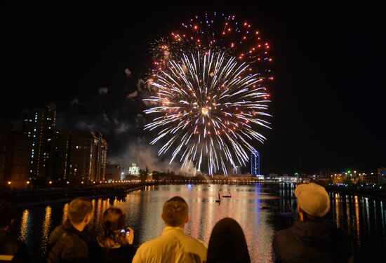 Fireworks across Russia to mark 71st anniversary of Victory in 1941-1945 Great Patriotic War