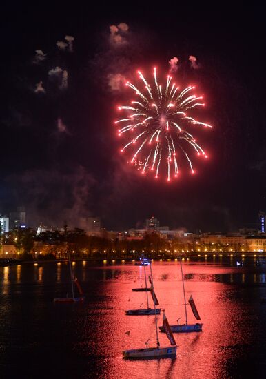 Fireworks across Russia to mark 71st anniversary of Victory in 1941-1945 Great Patriotic War