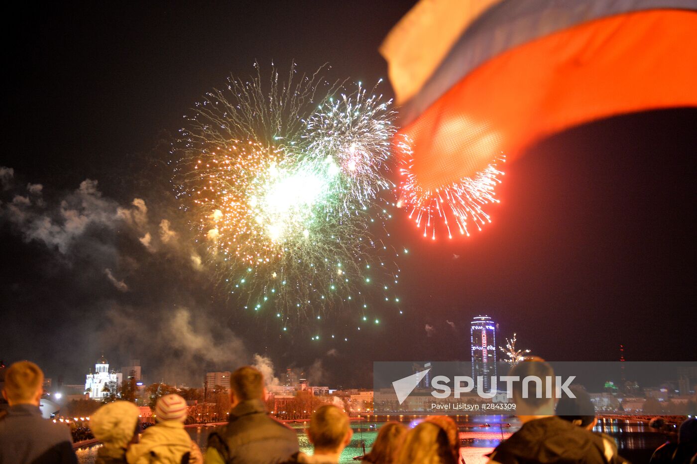 Fireworks across Russia to mark 71st anniversary of Victory in 1941-1945 Great Patriotic War