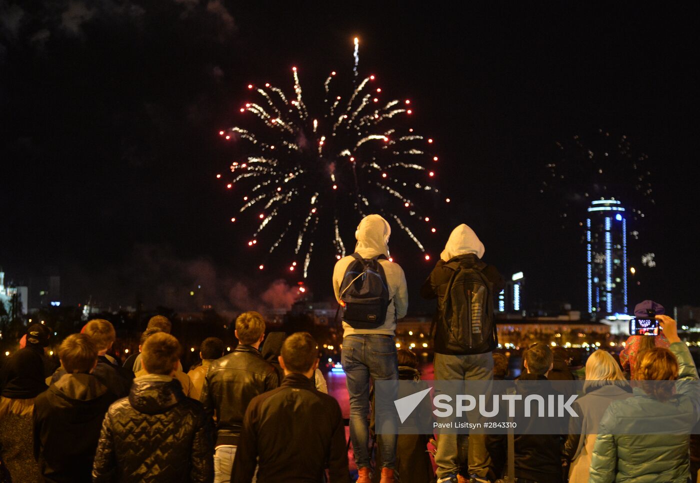 Fireworks across Russia to mark 71st anniversary of Victory in 1941-1945 Great Patriotic War