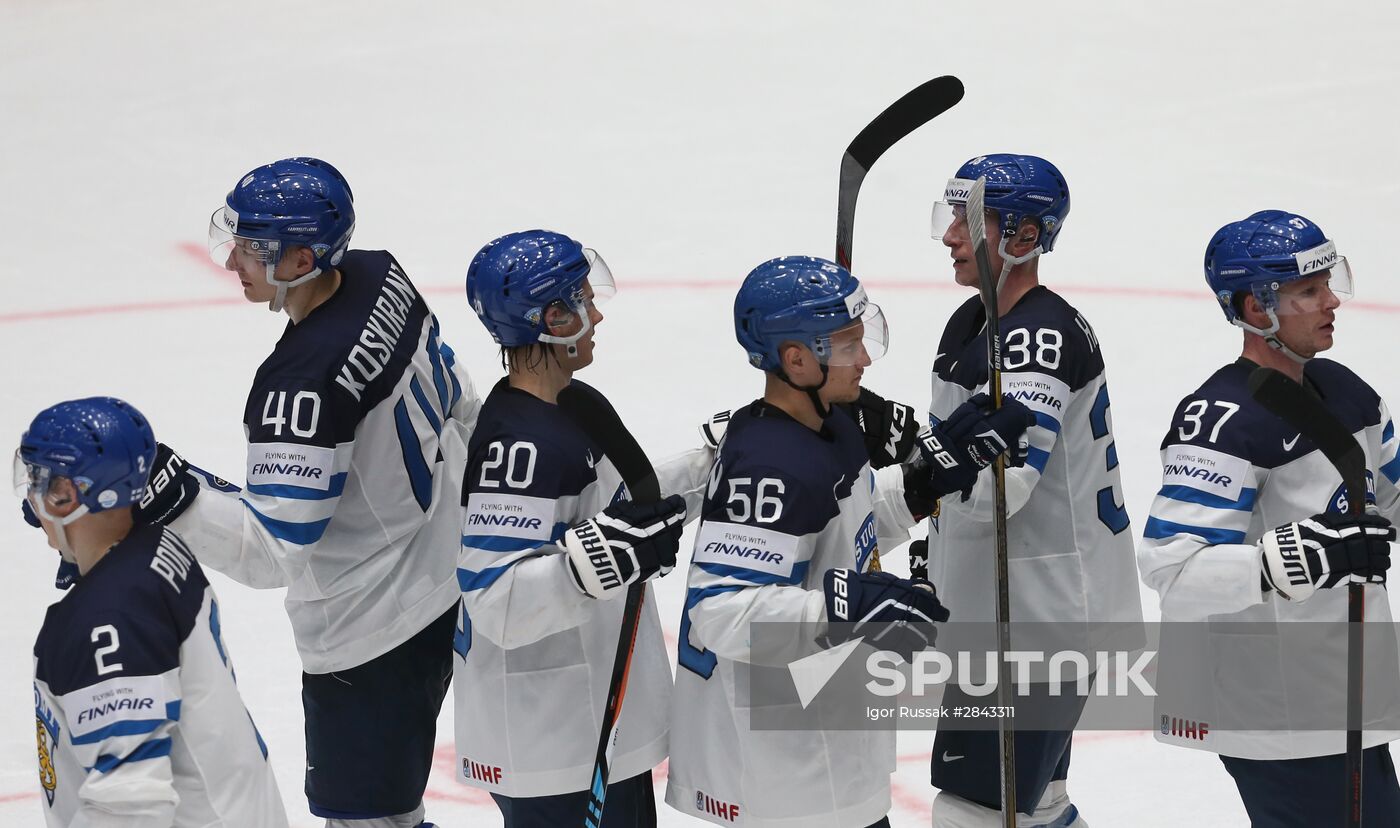 2016 IIHF World Championship. Finland vs United States