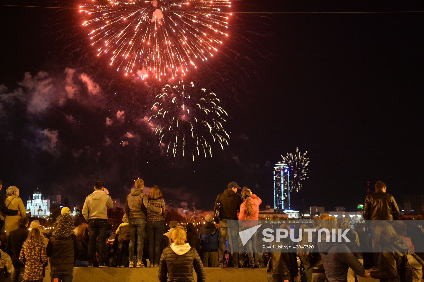 Fireworks across Russia to mark 71st anniversary of Victory in 1941-1945 Great Patriotic War