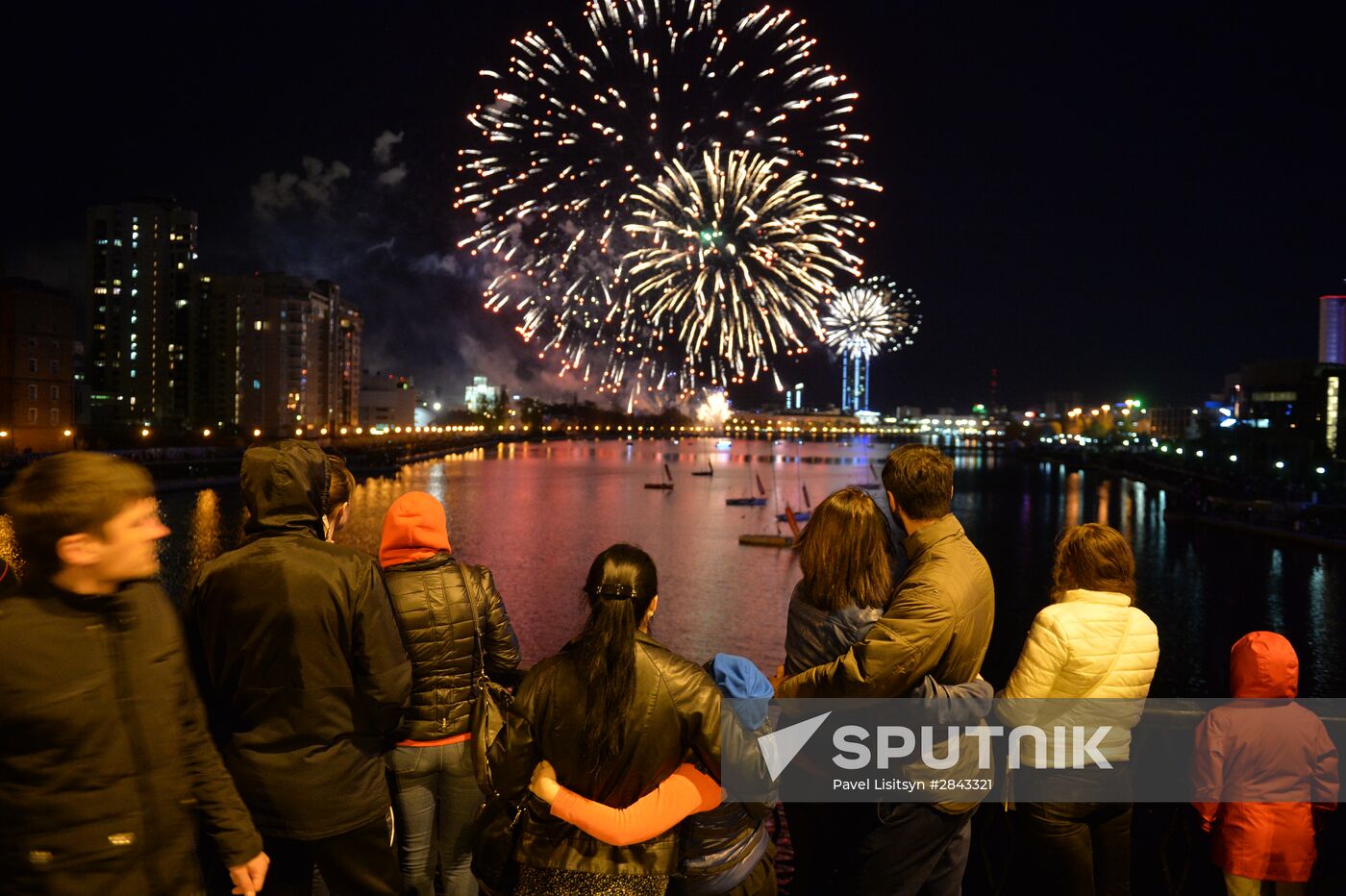 Fireworks across Russia to mark 71st anniversary of Victory in 1941-1945 Great Patriotic War