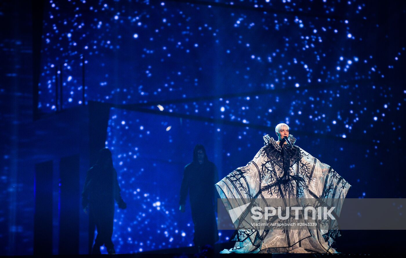 Dress rehearsal of the first Eurovision Song Contest semifinals