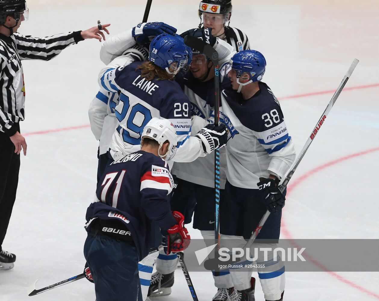 2016 IIHF World Championship. Finland vs United States