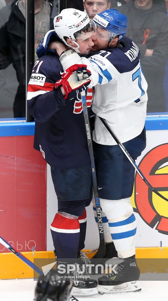 2016 IIHF World Championship. Finland vs United States