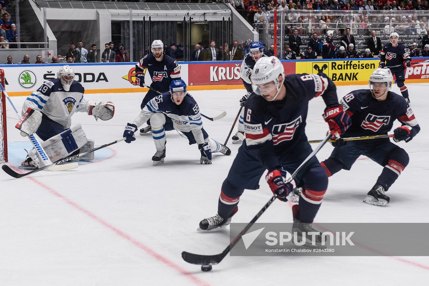 2016 IIHF World Championship. Finland vs United States