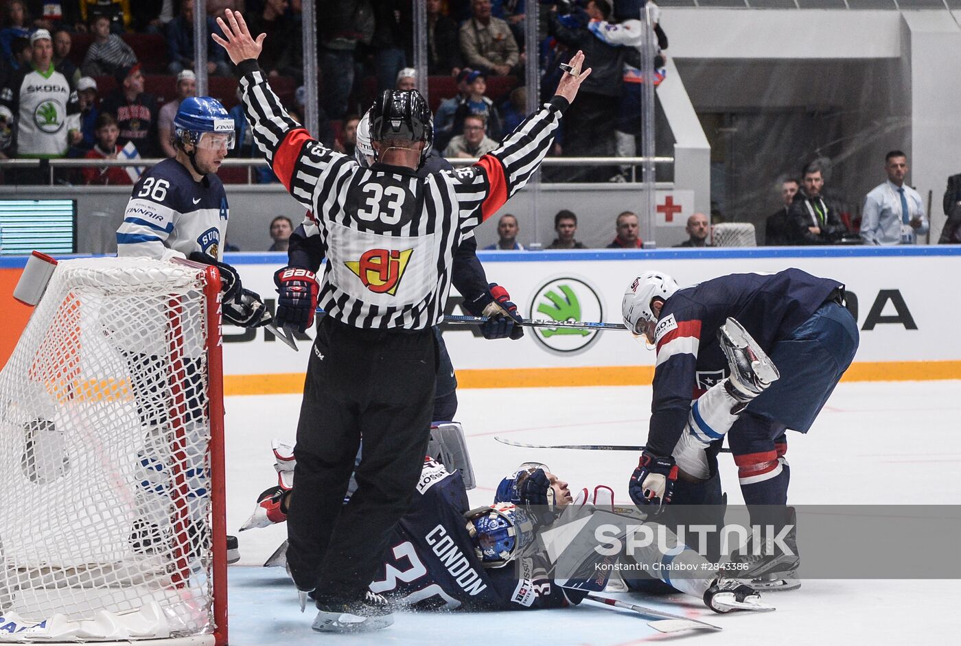 2016 IIHF World Championship. Finland vs United States